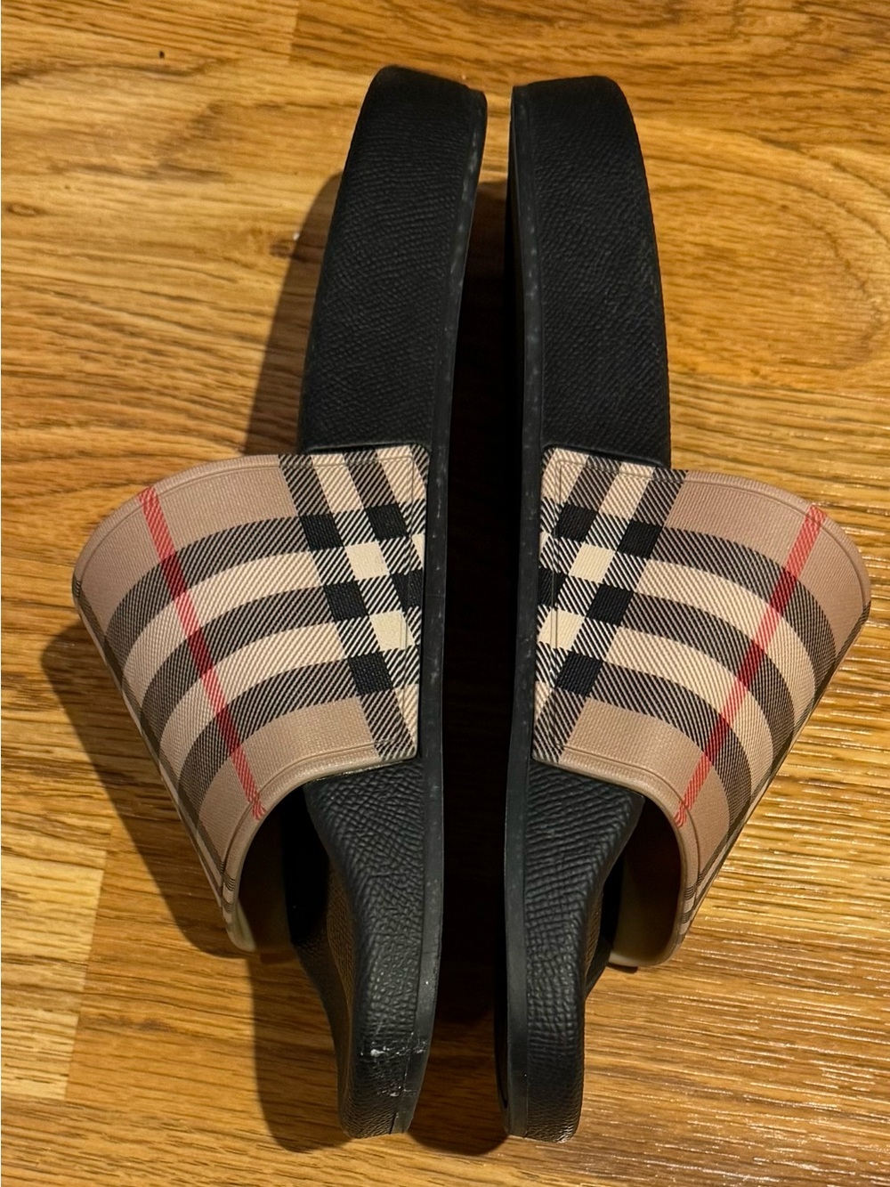 Burberry Furley Nova Check Slides  Sandals Women’s Size Eur 37/US 7 - Picture 7 of 10